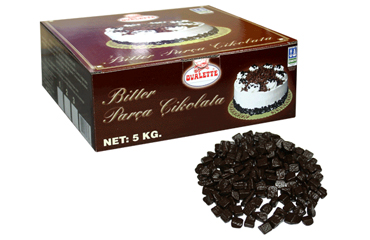 Ovalette Bitter Parça Çikolata