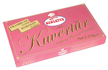 Ovalette Frambuaz Konfiseri
