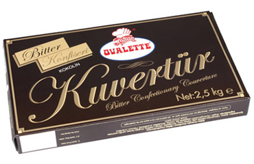 Ovalette Bitter Kuvertur